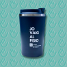 Vaso térmico azul - Jo vaig al fisio