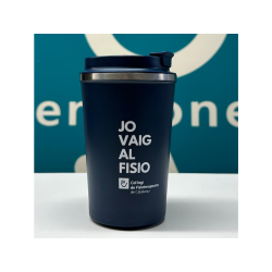 Vaso térmico azul - Jo vaig al fisio
