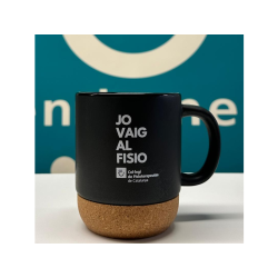 Taza negra - Jo vaig al fisio
